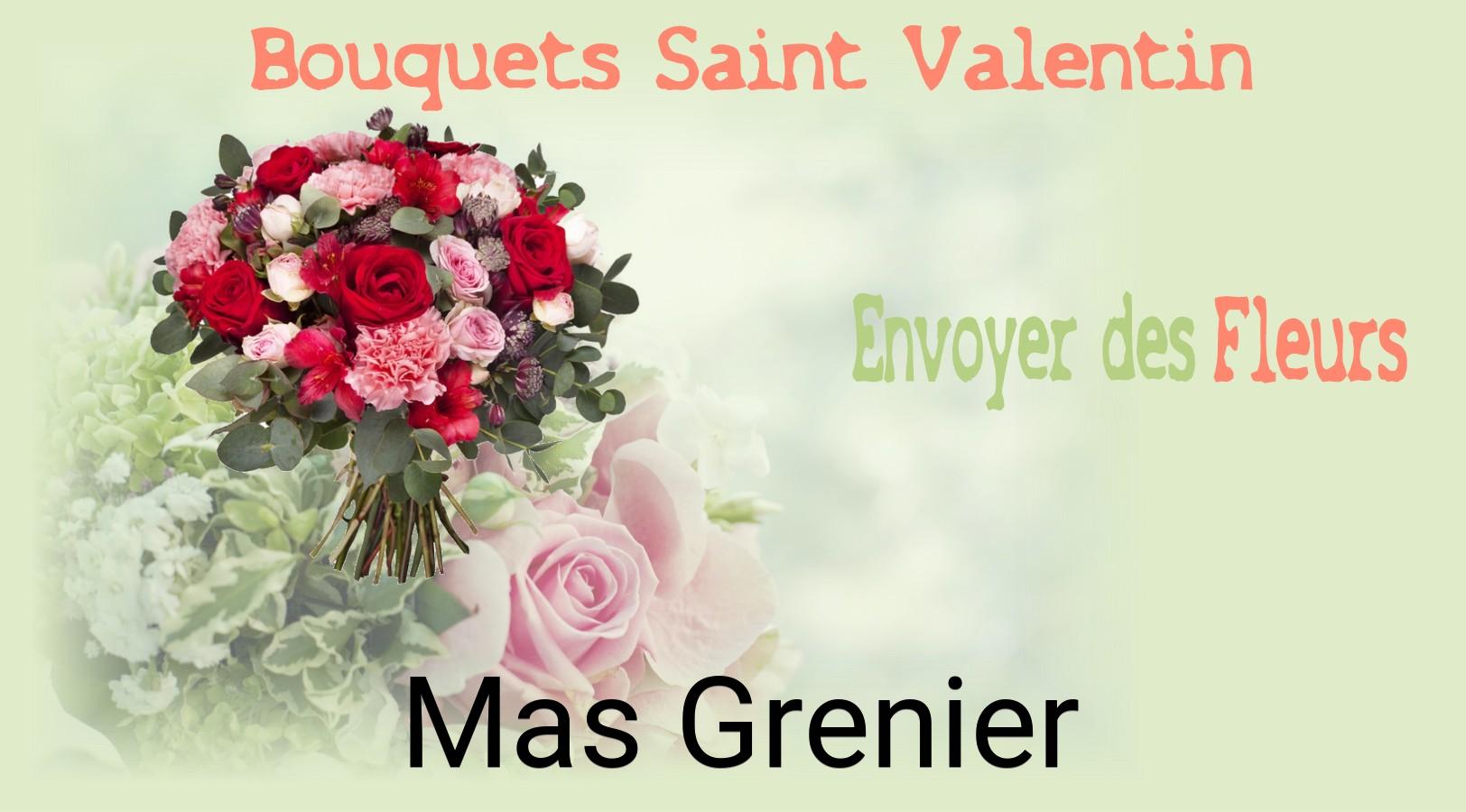 Roses de Saint-Valentin livrées à Mas-Grenier